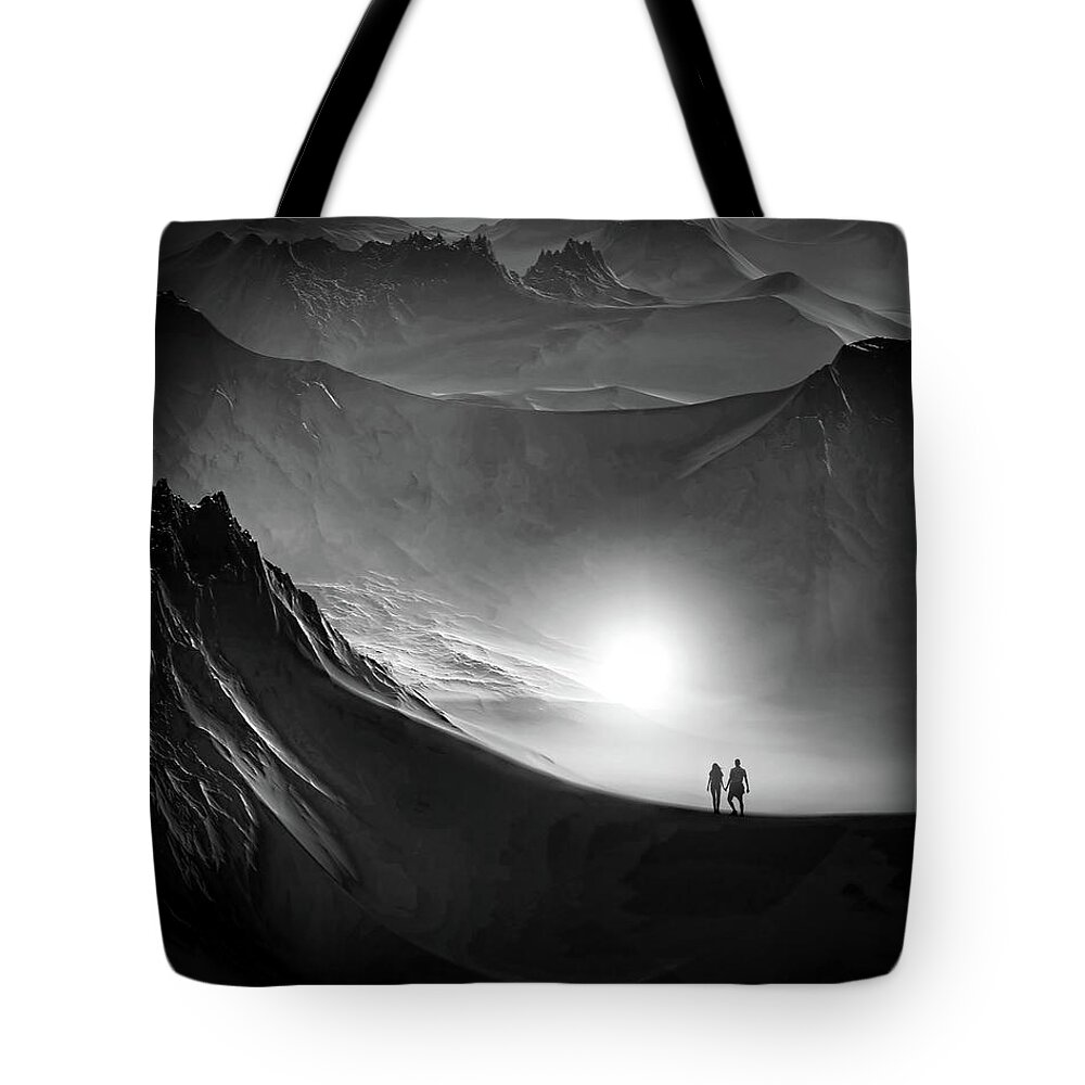 Fine Art Tote Bag featuring the photograph Power of love by Sofie Conte