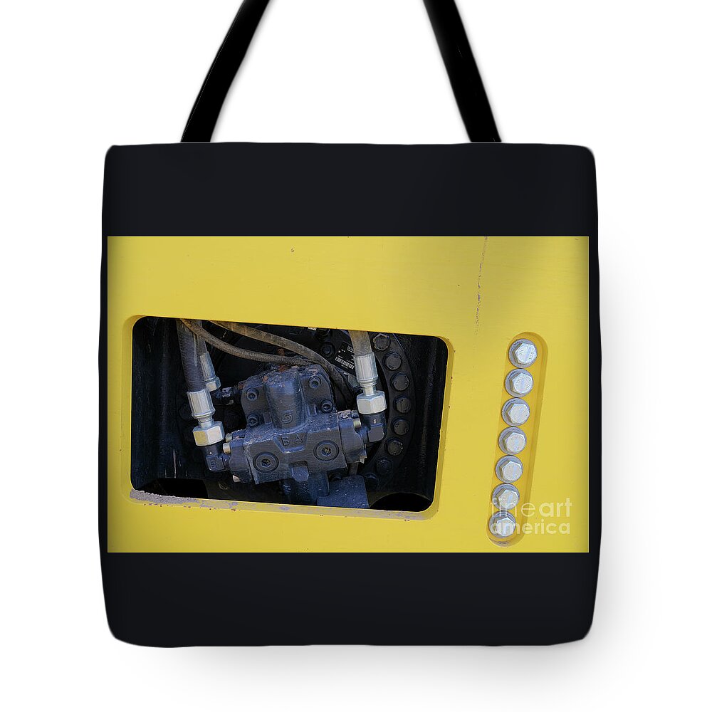 Yellow Tote Bag featuring the photograph Power Source by Kae Cheatham