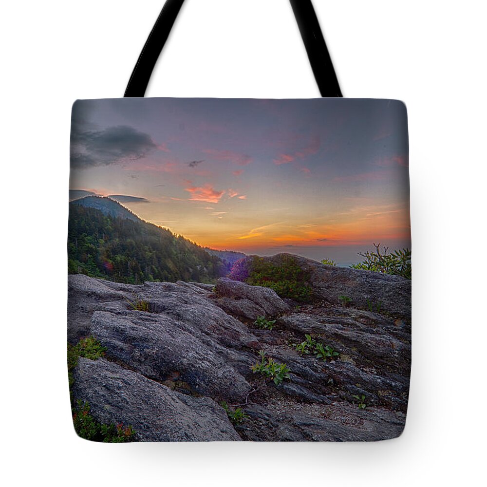 Blue Ridge Mountains Tote Bag featuring the photograph Predawn Light by Melissa Southern