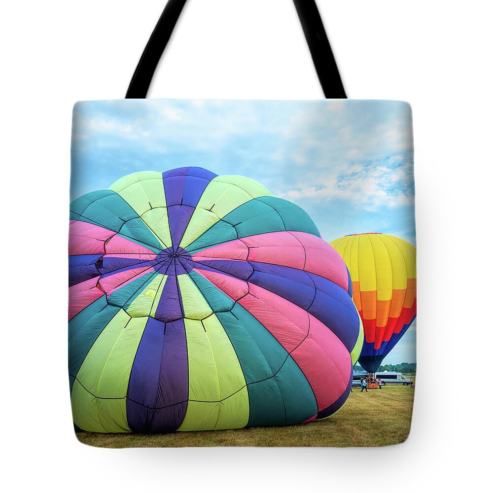 New Jersey Tote Bag featuring the photograph Preparing for Flight by Kristia Adams