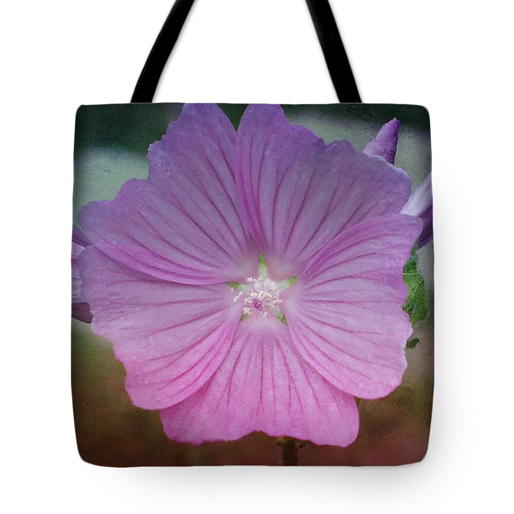 Pink Tote Bag featuring the mixed media Pretty in Pink by Moira Law