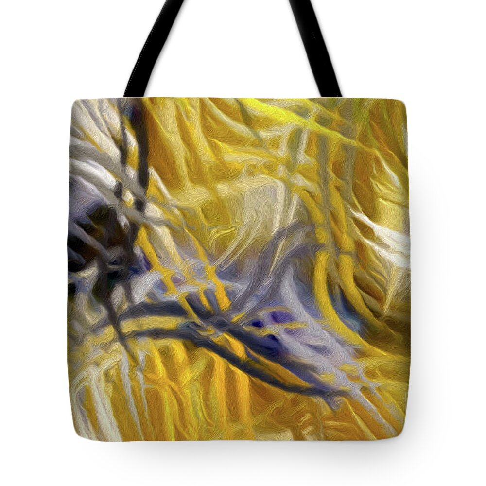 Purple Tote Bag featuring the painting Proverbs 23 17-18. A Future Hope For You. by Mark Lawrence
