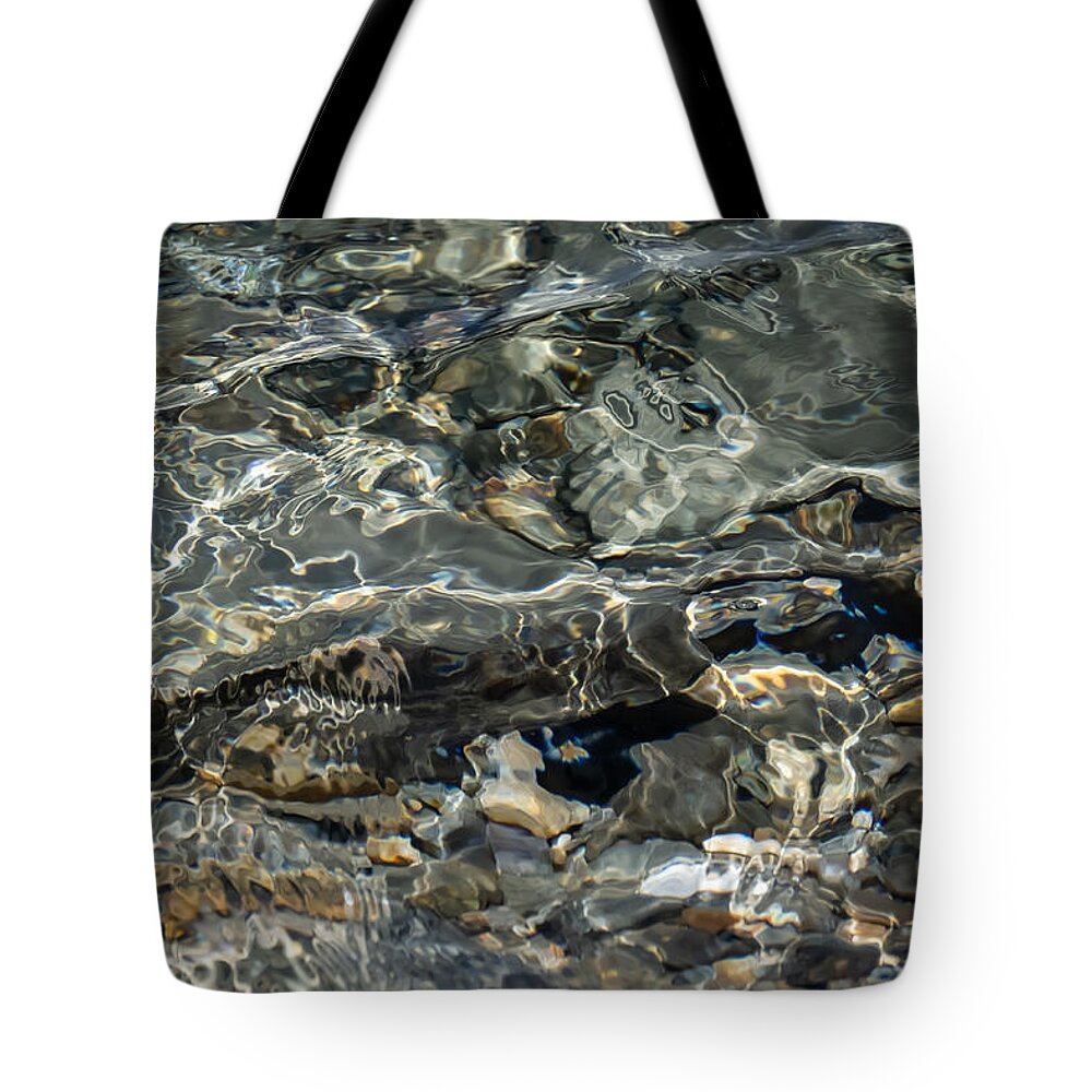 Water Tote Bag featuring the photograph Putty in the Water by Linda Bonaccorsi