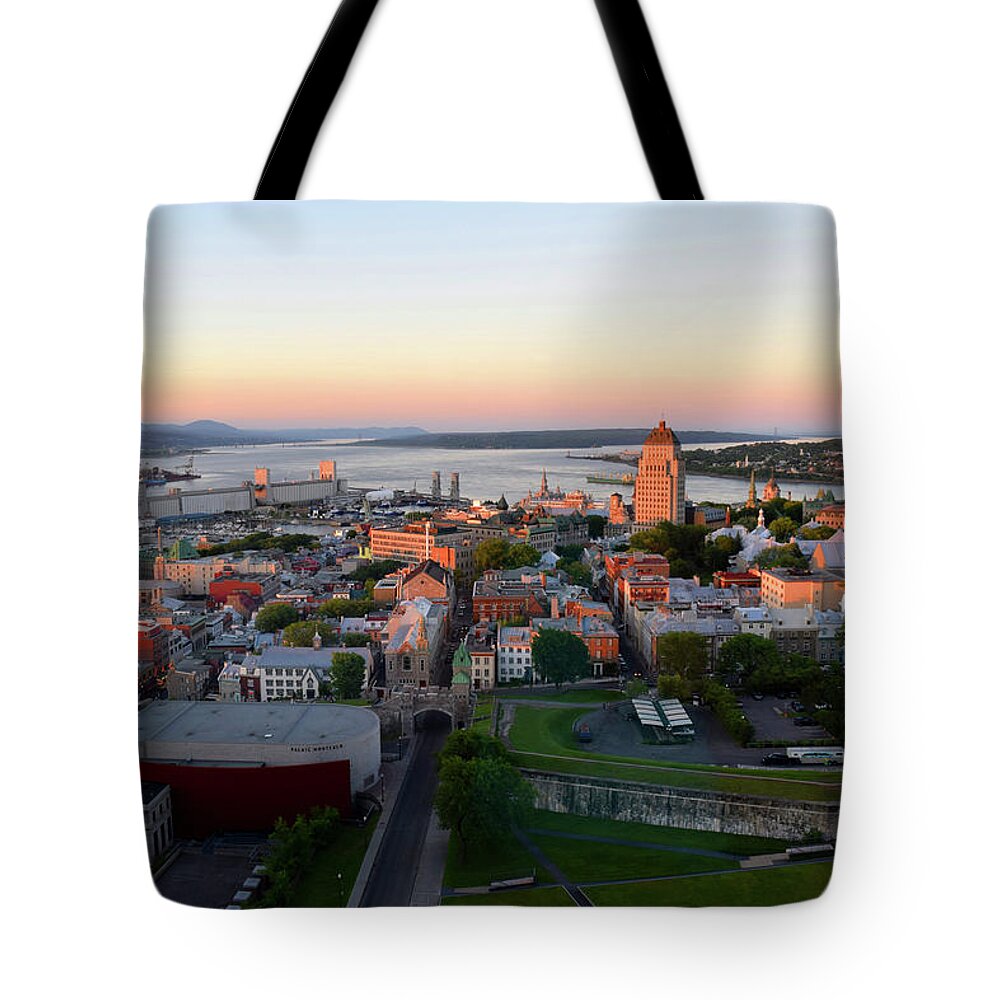 Quebec Tote Bag featuring the photograph Quebec City Canada Photo 126 by Lucie Dumas