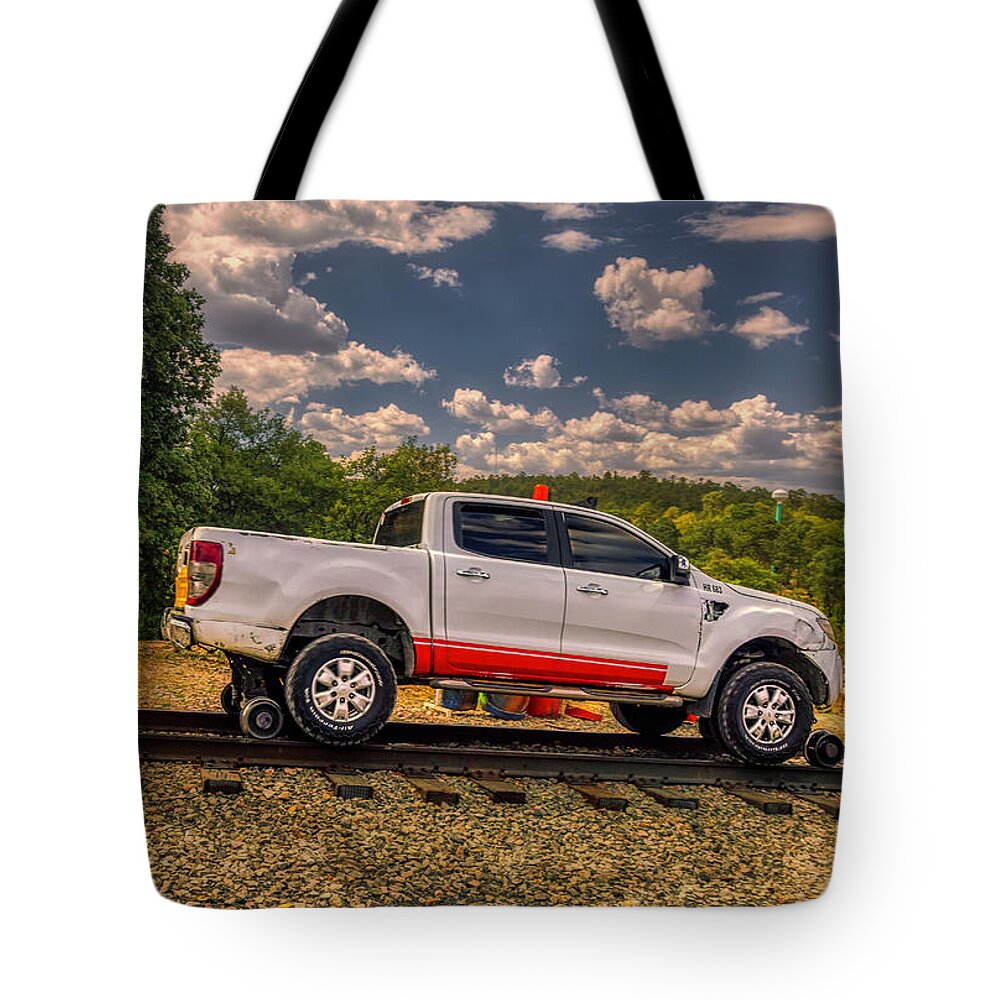 El Chepe Tote Bag featuring the photograph Railroad Car by Micah Offman