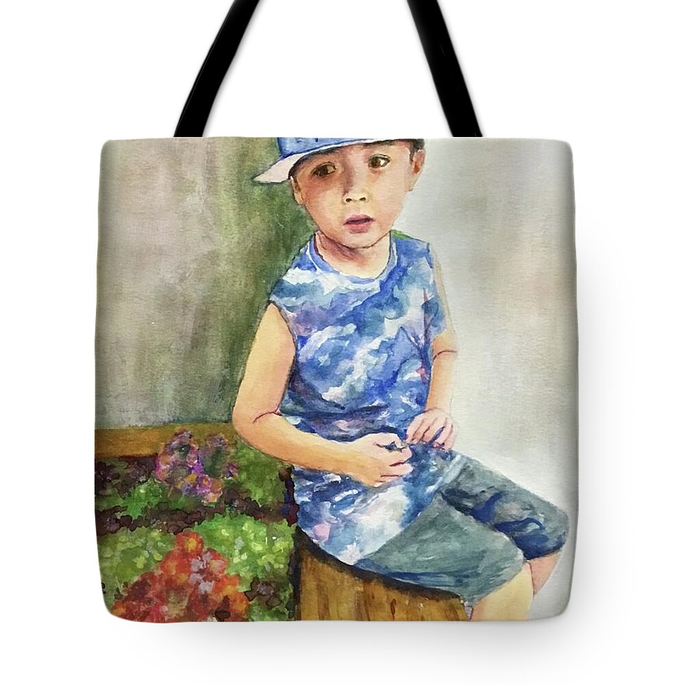  Tote Bag featuring the painting Rally by Cheryl Wallace