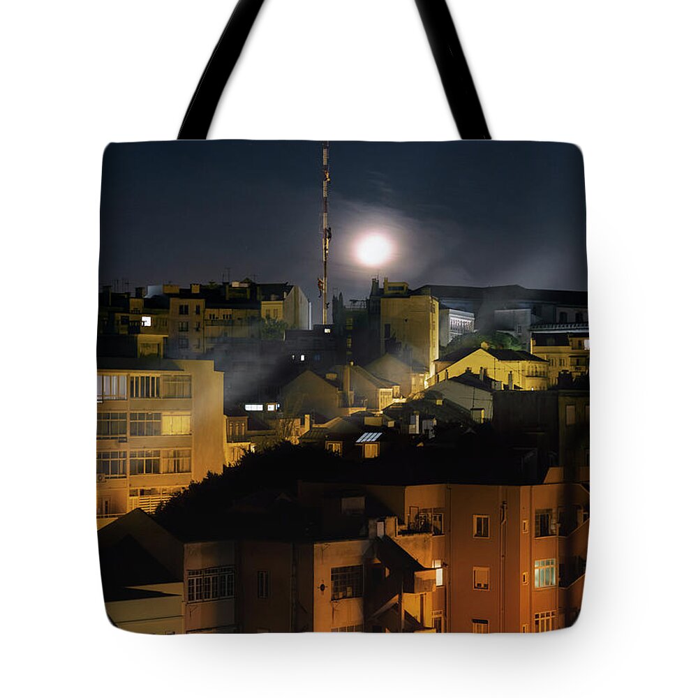 Climbing Animals Tote Bag featuring the photograph Reach for the stars by Micah Offman
