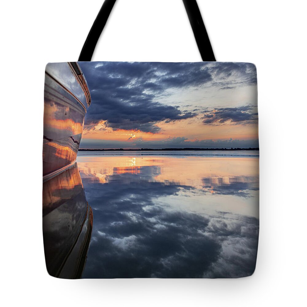  Tote Bag featuring the photograph Reflective Sunrise by Brian Jones