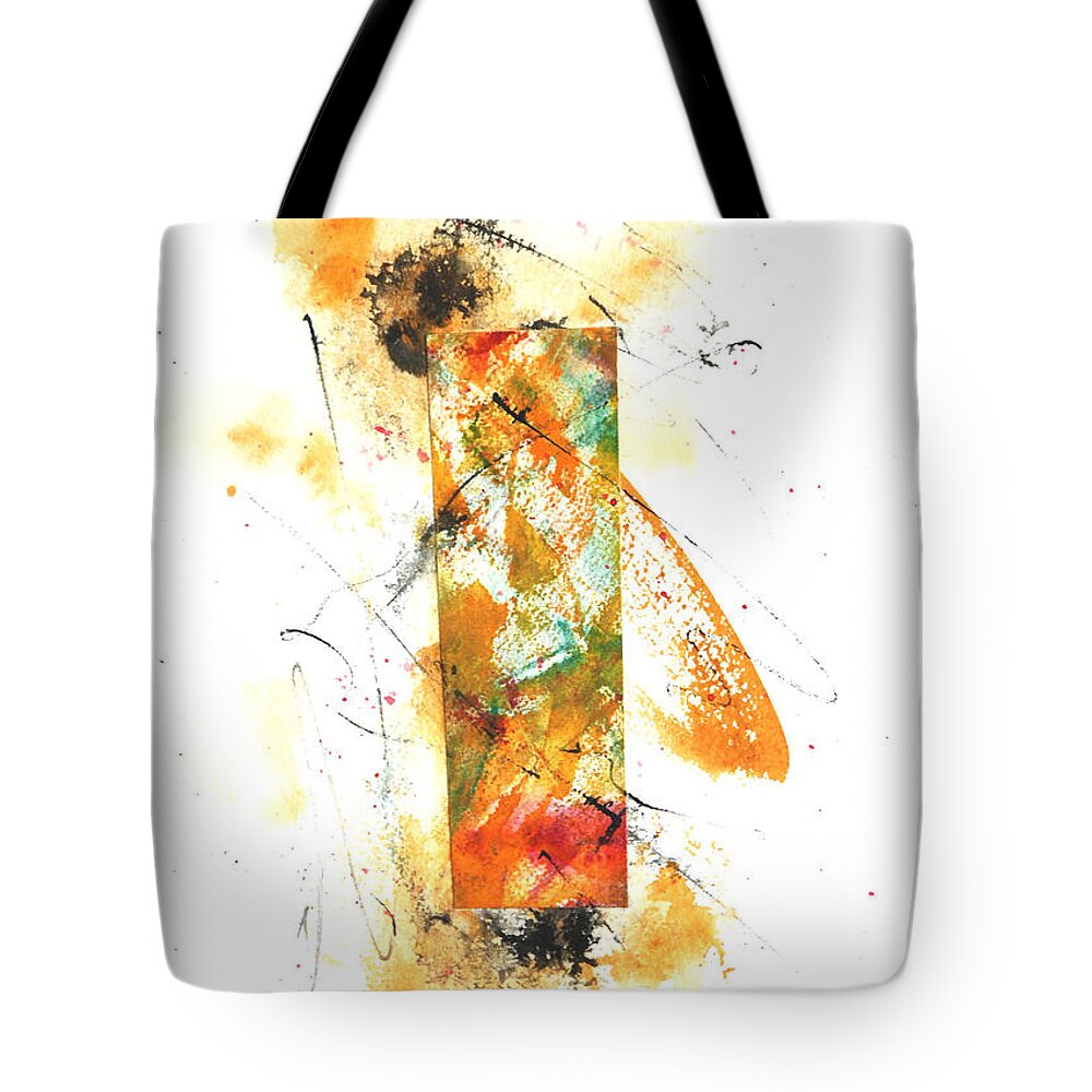 Mixed Media Tote Bag featuring the mixed media Released by Dick Richards
