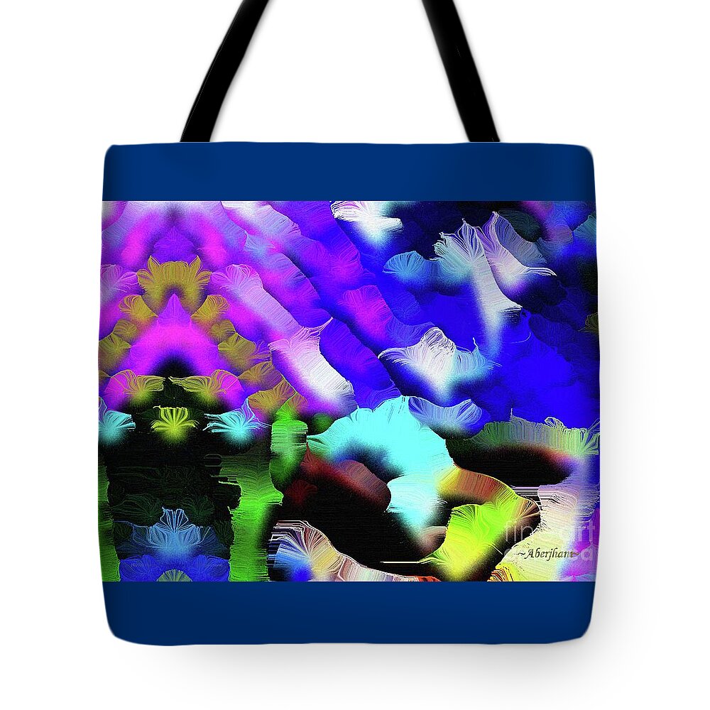 Compassion Tote Bag featuring the painting Remembering Not to Forget Why Love Is So Important by Aberjhani