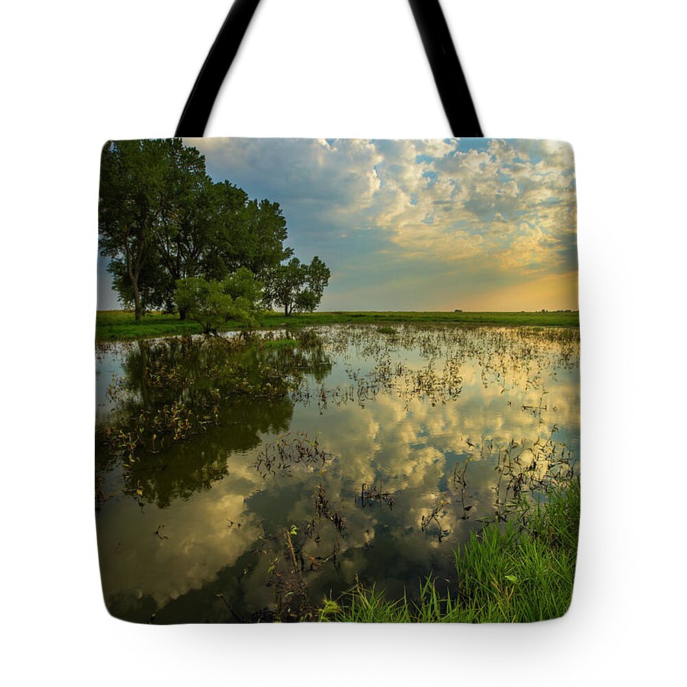 South Dakota Tote Bag featuring the photograph Right Here by Aaron J Groen