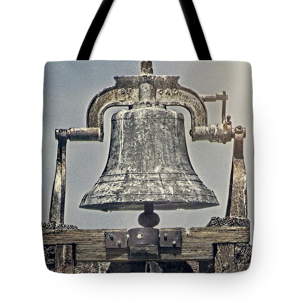 Abandoned Tote Bag featuring the photograph Ring The Bell by David Desautel