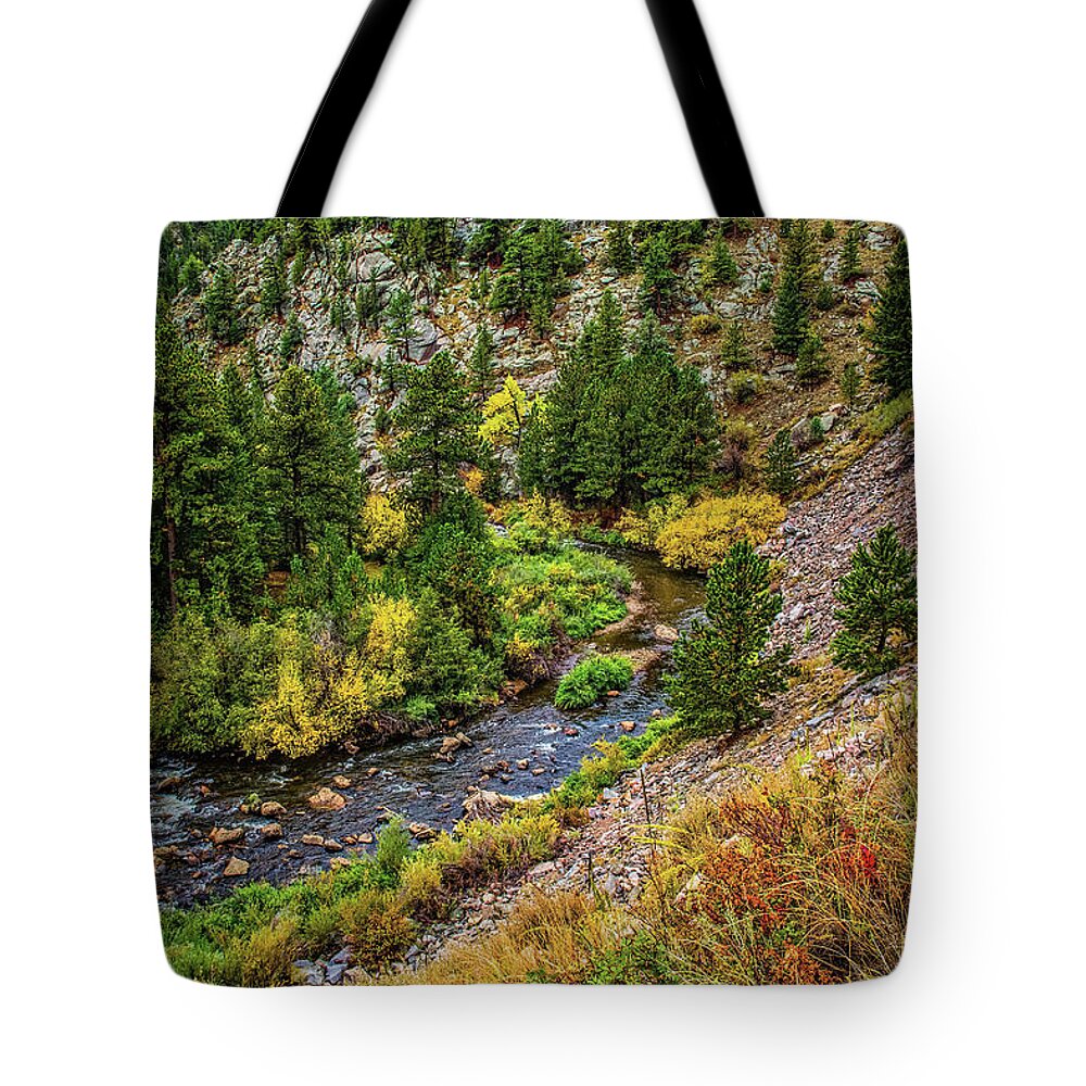 Jon Burch Tote Bag featuring the photograph River Bend by Jon Burch Photography