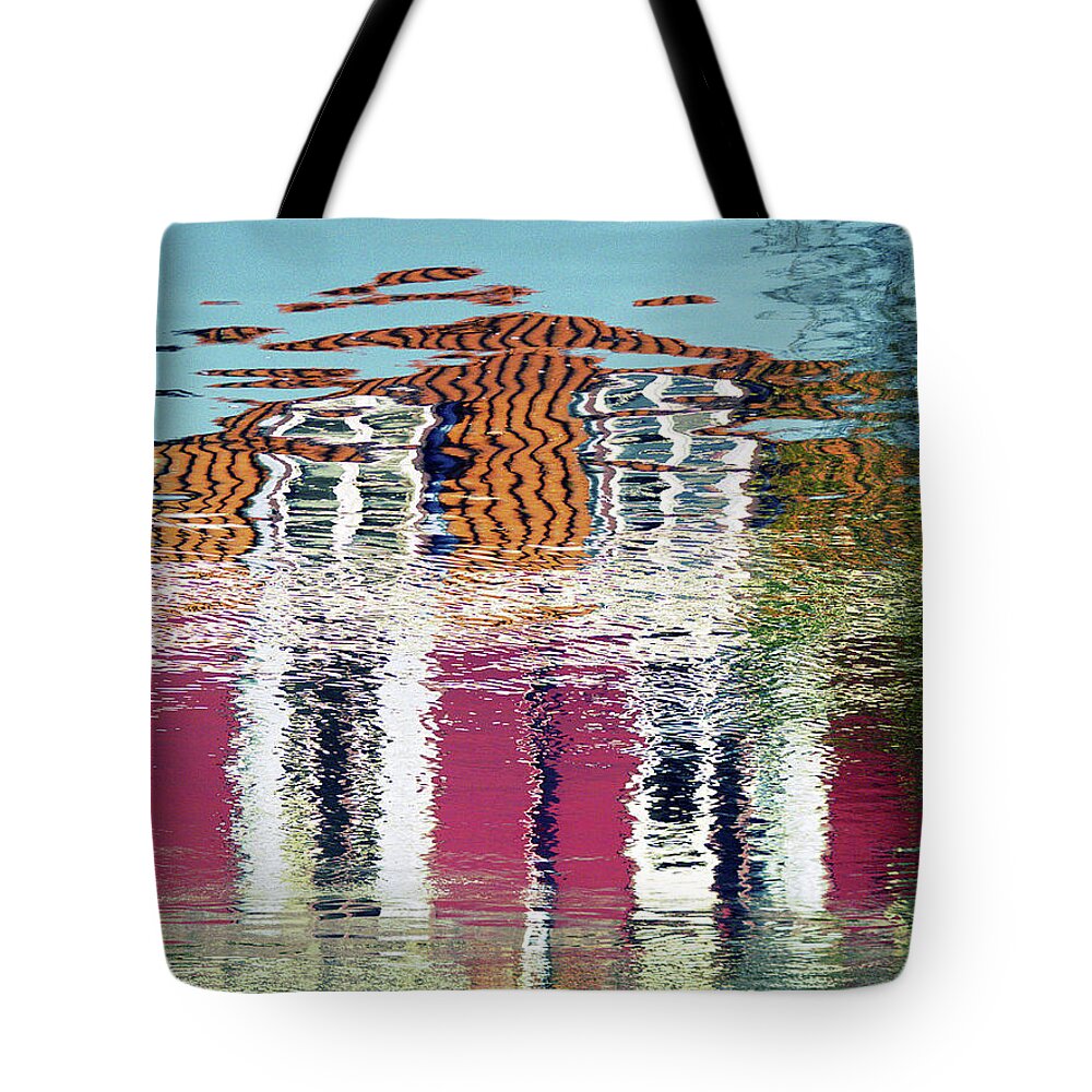 Photography Tote Bag featuring the photograph River House by Luc Van de Steeg