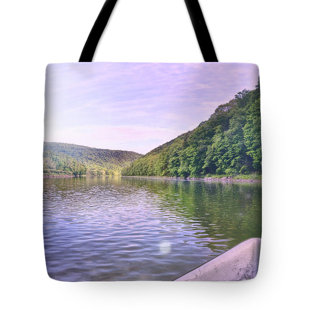 A Tote Bag featuring the photograph River Perfection by JAMART Photography