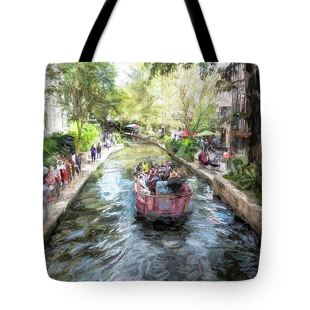 San Antonio Tote Bag featuring the photograph River Walk by Pete Rems