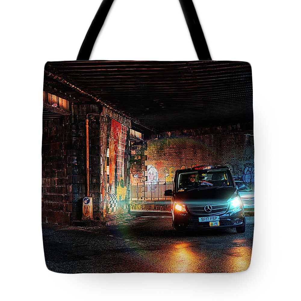 Traveling Tote Bag featuring the photograph Road Back Home by Micah Offman