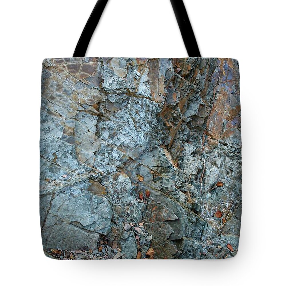 Rocks Tote Bag featuring the photograph Rocks 2 by Alan Norsworthy