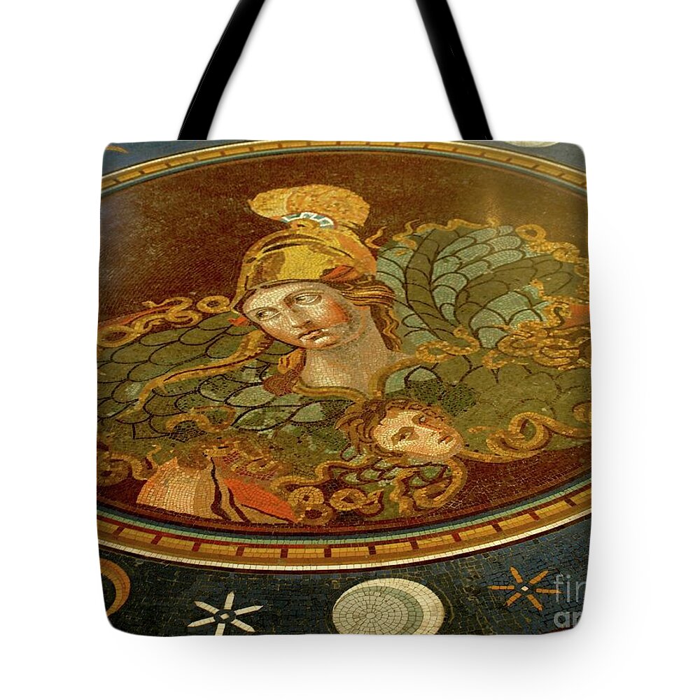 Italy Tote Bag featuring the photograph Roman Tile02 by Mary Kobet