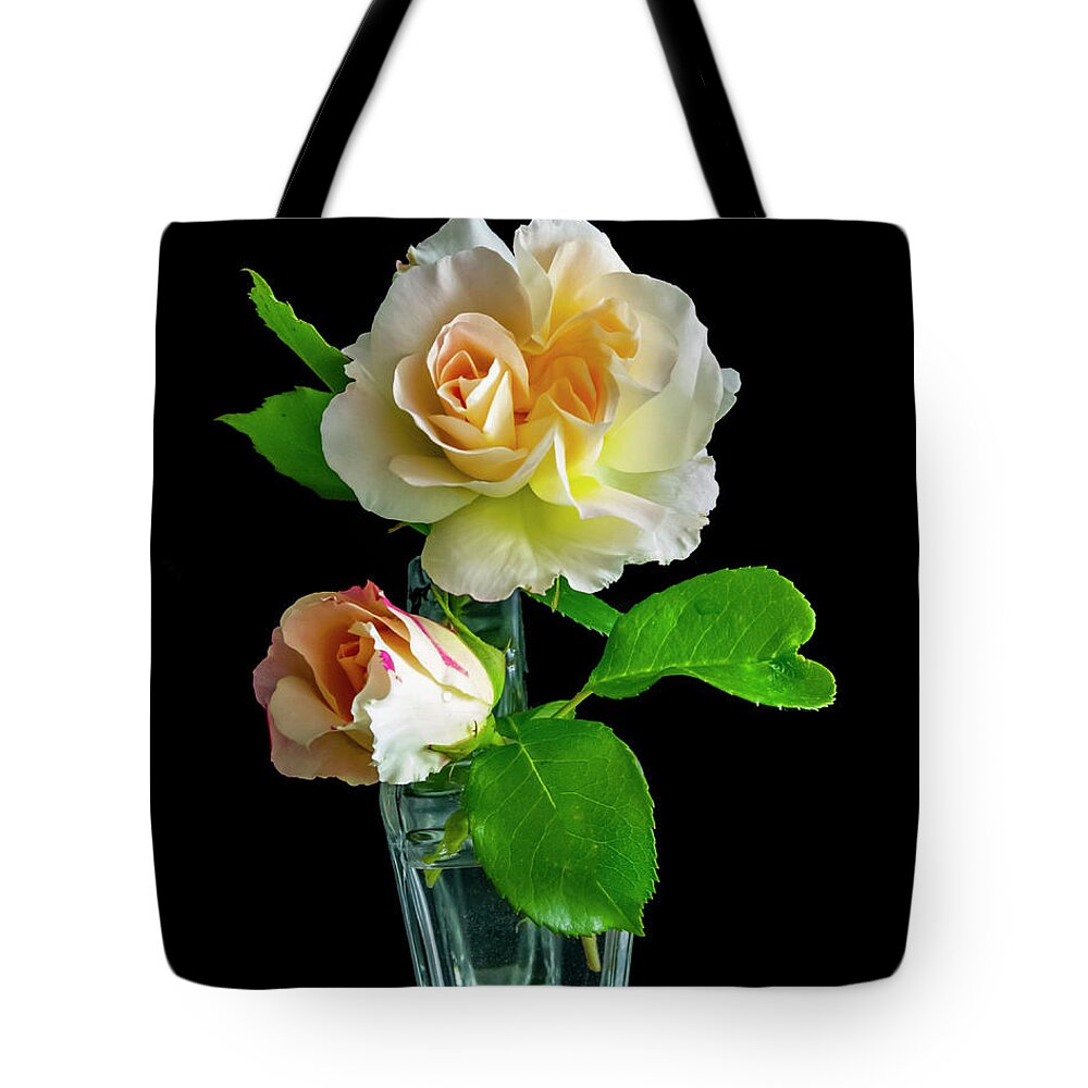 Roses Tote Bag featuring the photograph Roses by Cathy Kovarik