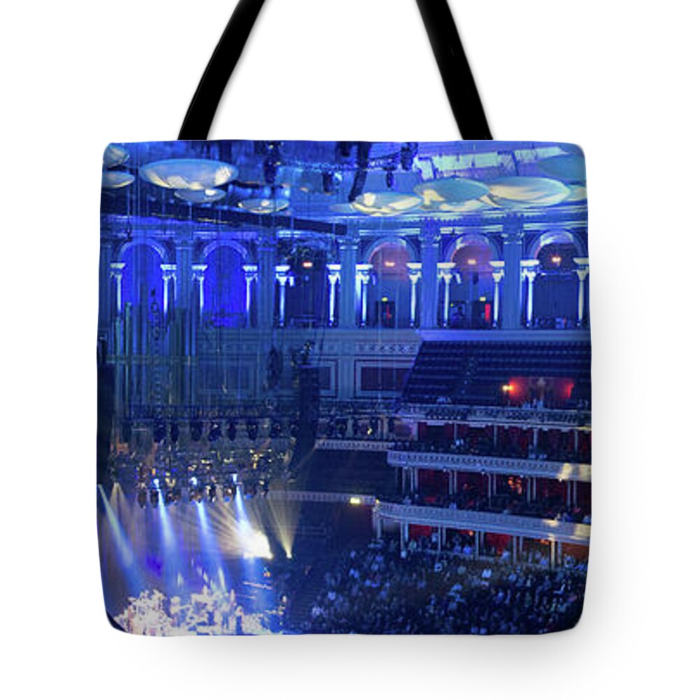 Royal Albert Hall Tote Bag featuring the photograph Royal Albert Hall by Andrew Lalchan