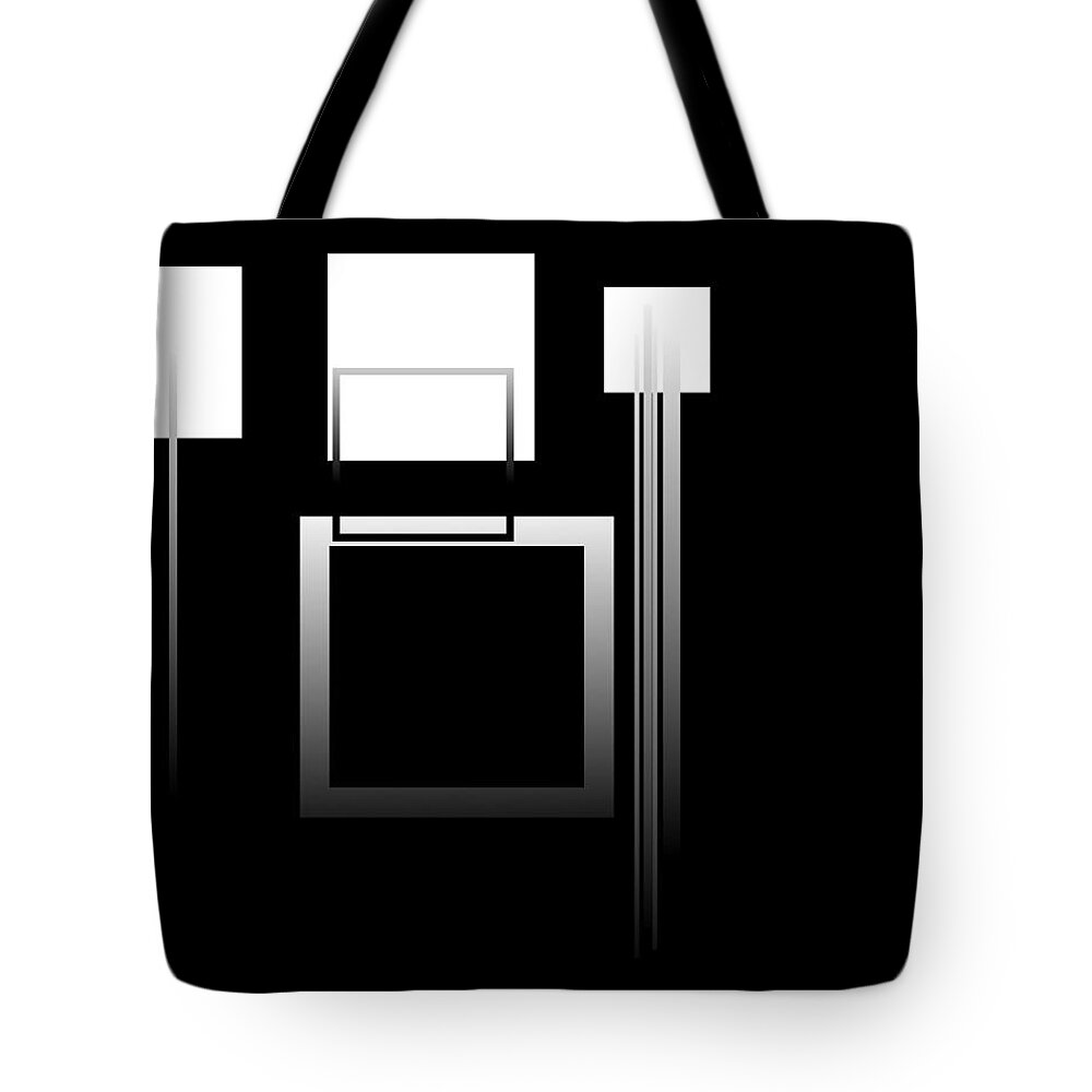 Minimal Tote Bag featuring the digital art Runway by Mark Ross