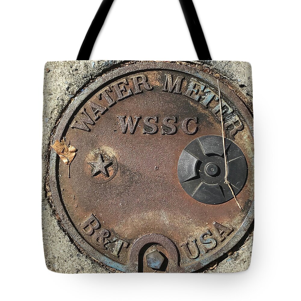 Photograph Tote Bag featuring the photograph Rusted Water by Richard Wetterauer