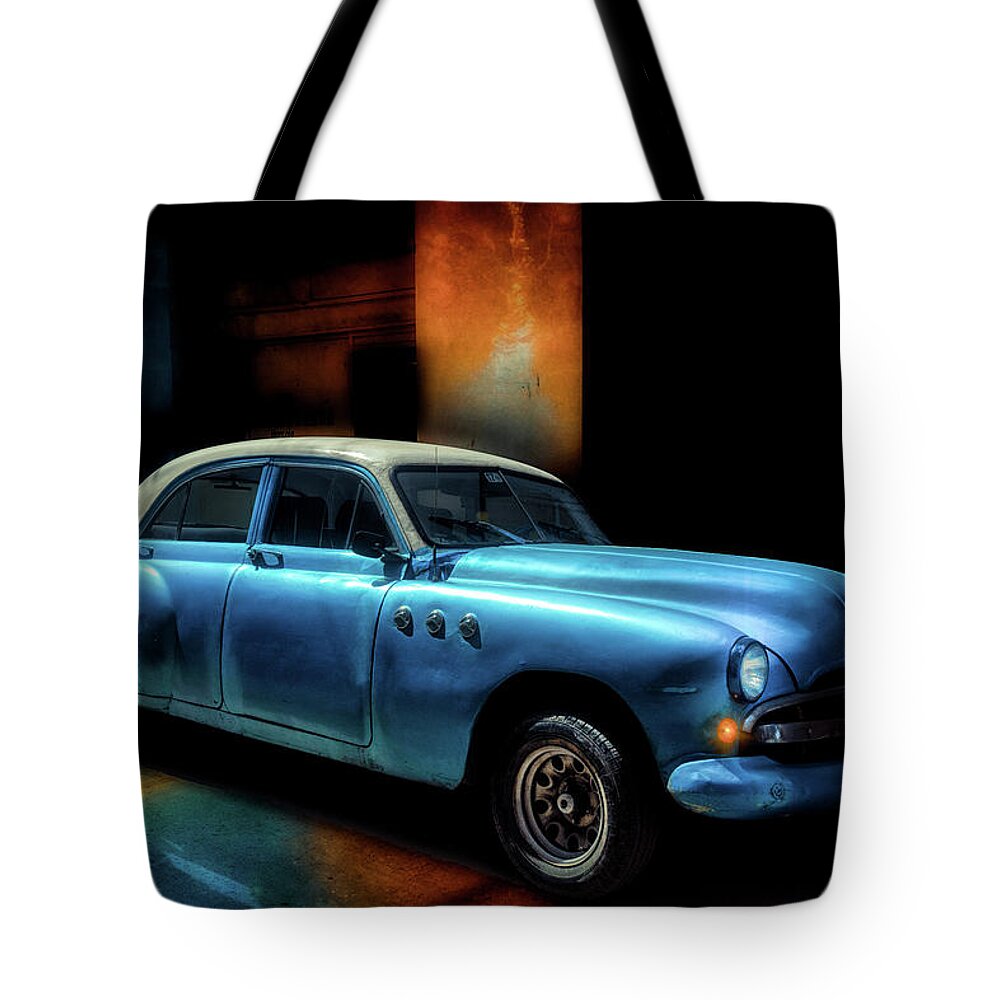 1947 Tote Bag featuring the photograph Rusty Buster by Micah Offman