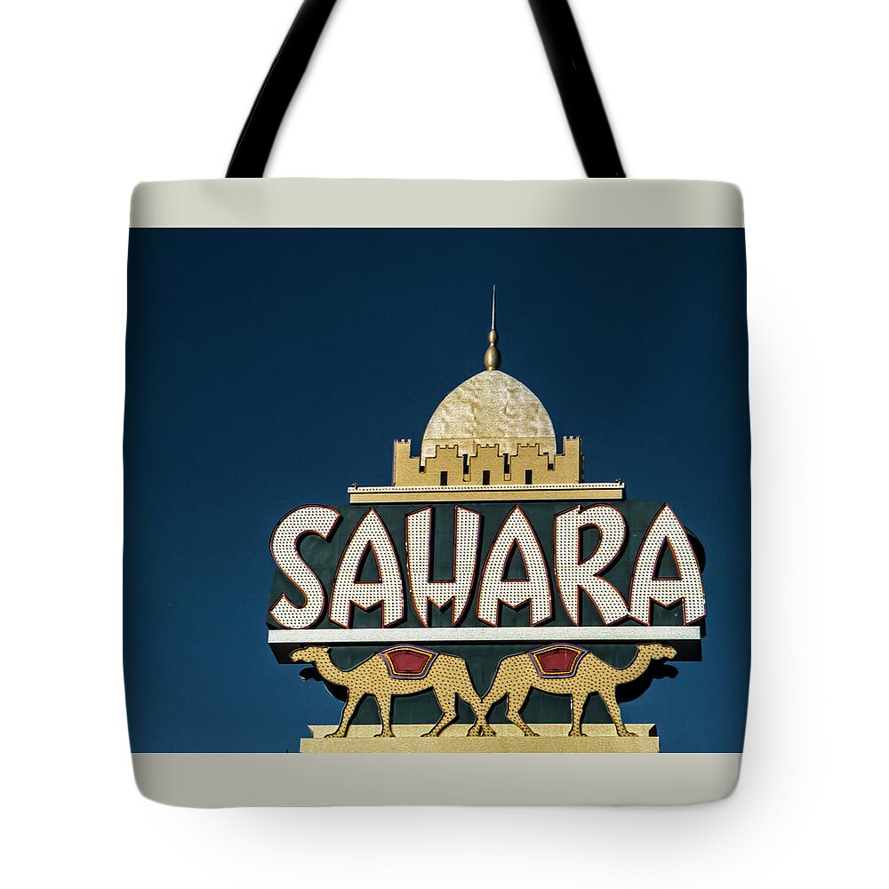 Film Tote Bag featuring the photograph Sahara Hotel 35 mm Film 2005 by Matthew Bamberg