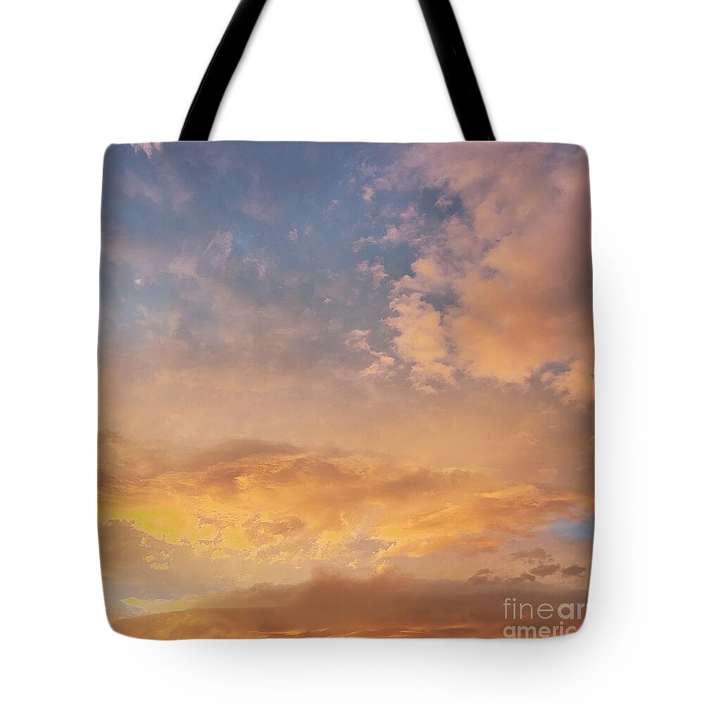 Sunrise Tote Bag featuring the photograph Sahara Sunrise II by Anita Adams
