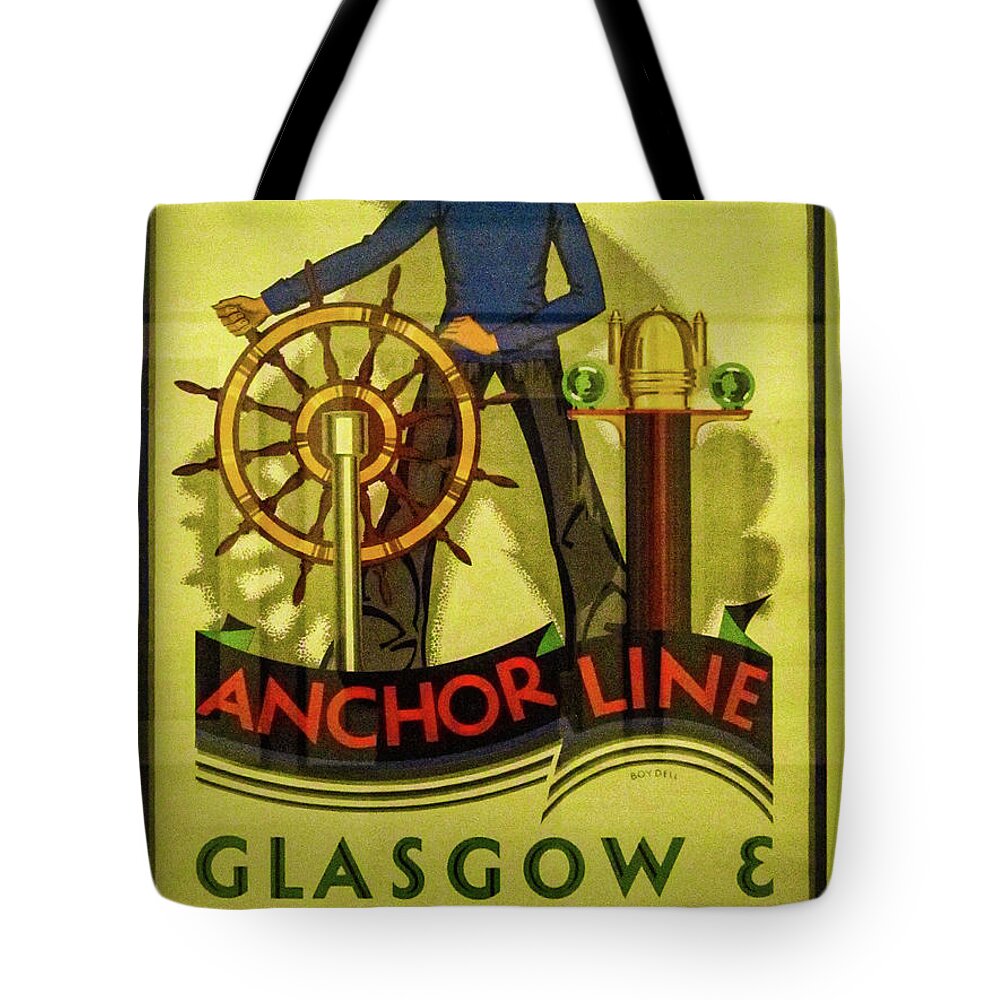Glasgow Tote Bag featuring the photograph Sailing to by James Canning