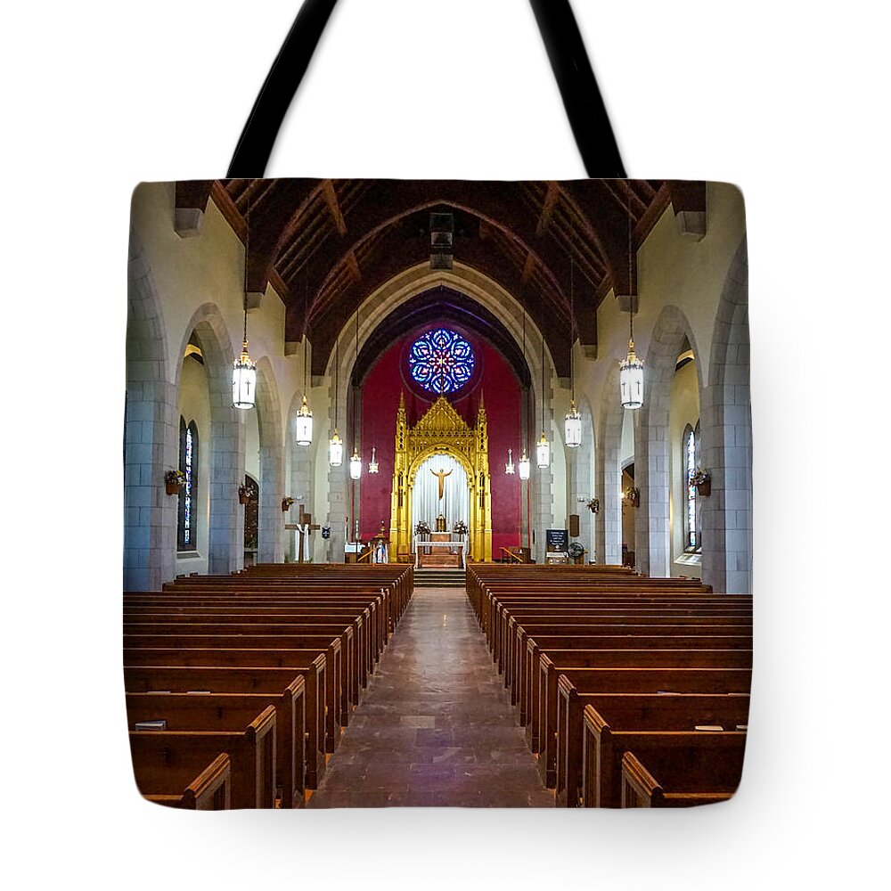  Tote Bag featuring the photograph Saint Marys Saint Pauls by Kendall McKernon