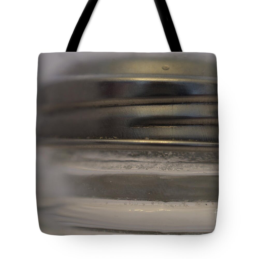 Macro Tote Bag featuring the photograph Salt Shaker Top by Kae Cheatham