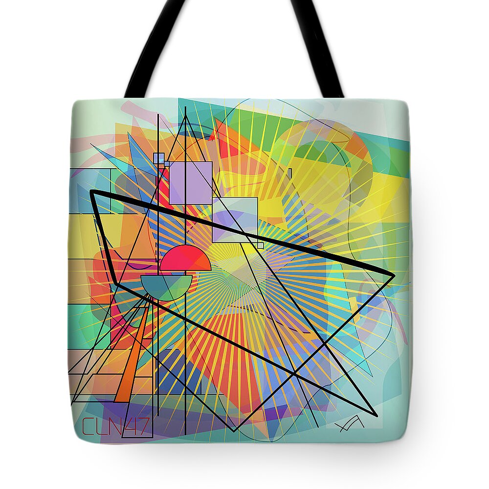 Samplingcomposition053_col_11 Tote Bag by Clemens Niewoehner - Pixels