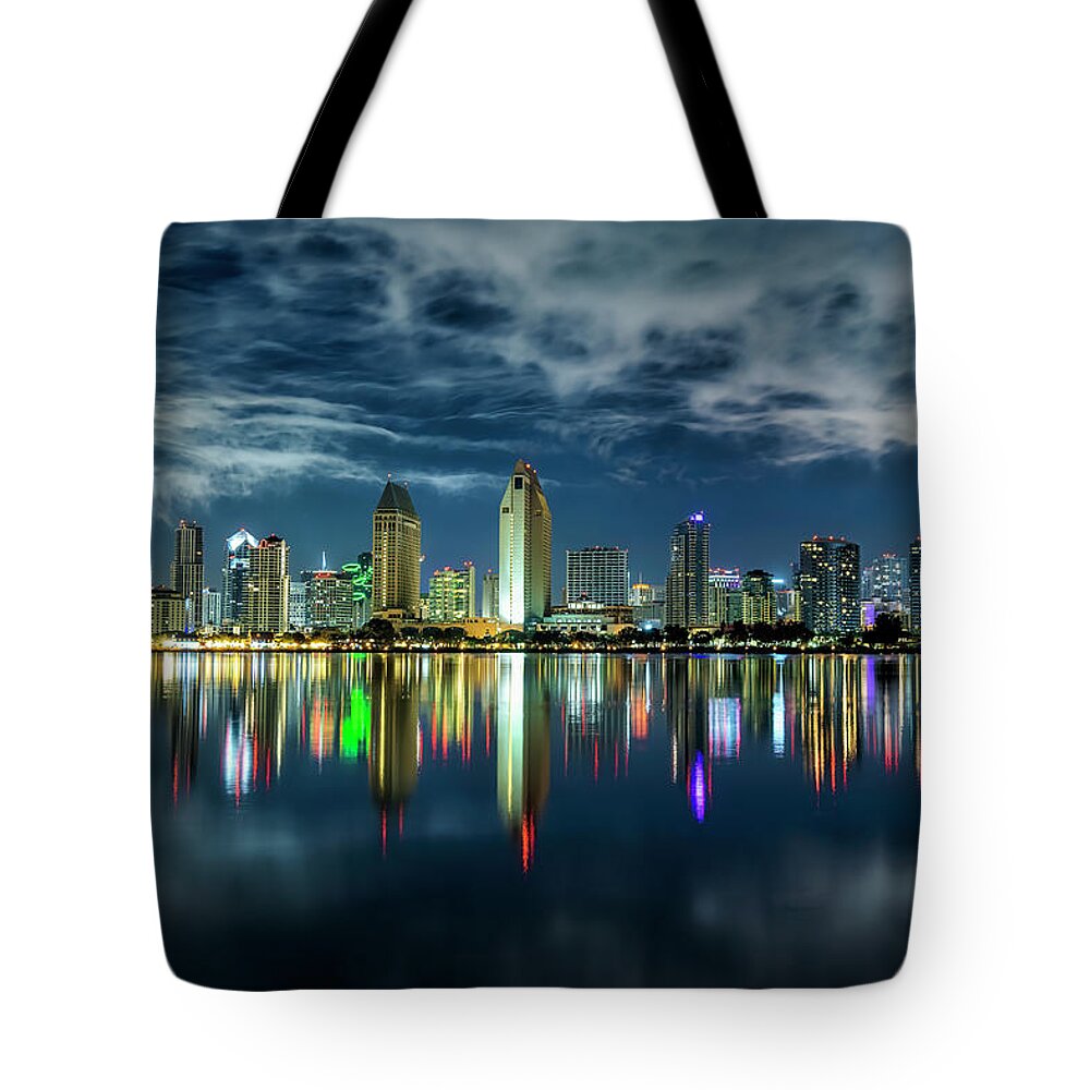 San Diego Tote Bag featuring the photograph San Diego Morning by Dan McGeorge