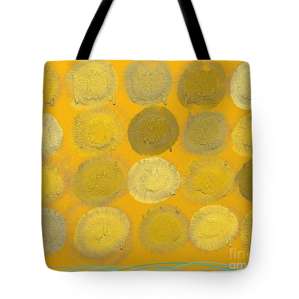 Sand Tote Bag featuring the digital art Sands and water by Chani Demuijlder