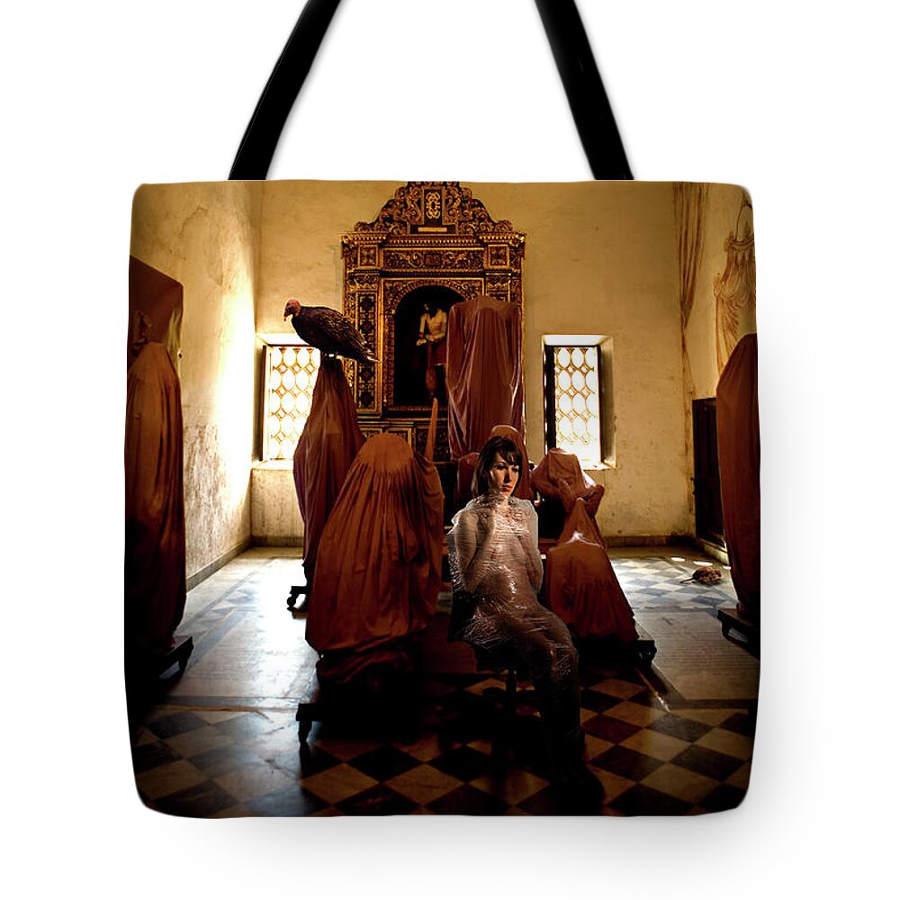 Nude Tote Bag featuring the photograph Sarah's Chapel by Mark Gomez