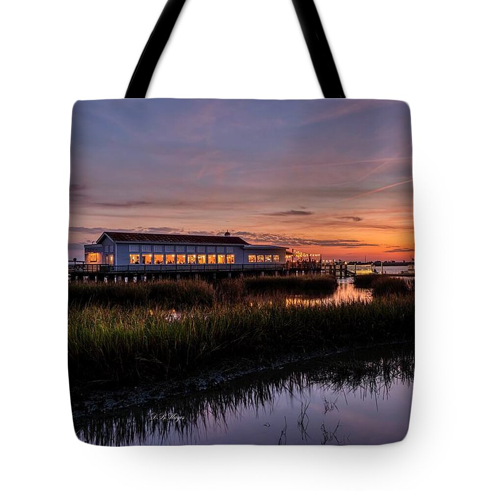Sunsets Tote Bag featuring the photograph Satisfaction by DB Hayes