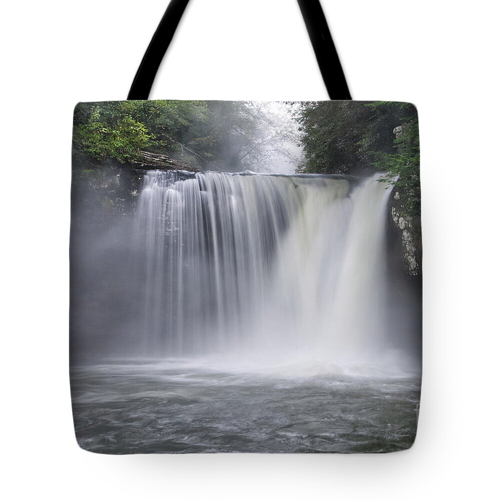 Savage Falls Tote Bag featuring the photograph Savage Falls 18 by Phil Perkins