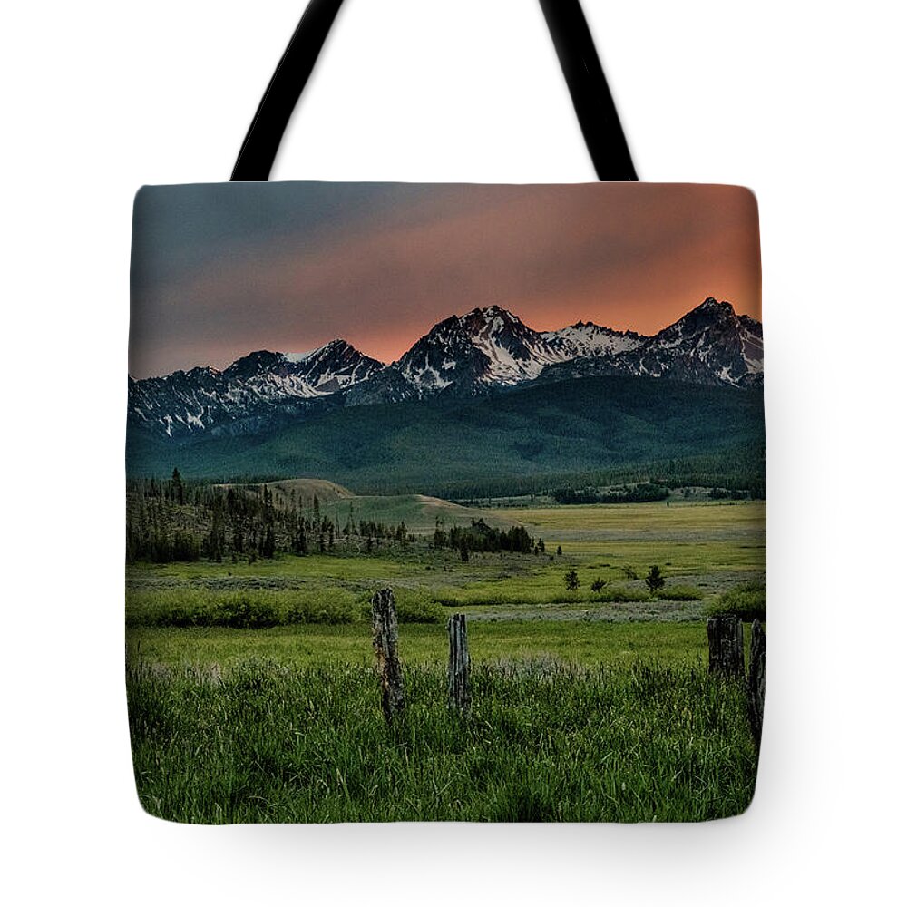 Sunset Tote Bag featuring the photograph Serenity at Happy Hour by Link Jackson