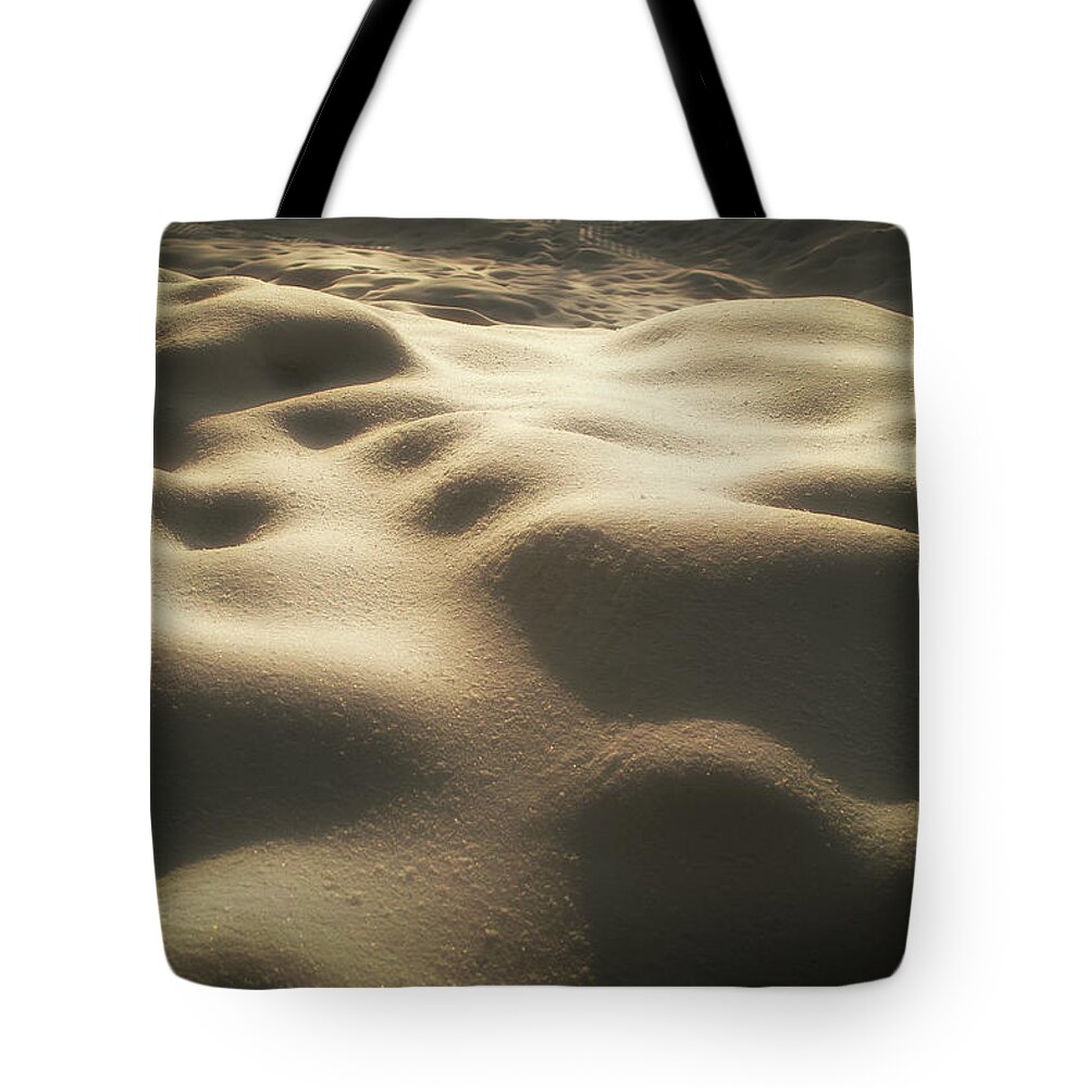 Relief Tote Bag featuring the photograph Scene Of Winter by Andrii Maykovskyi