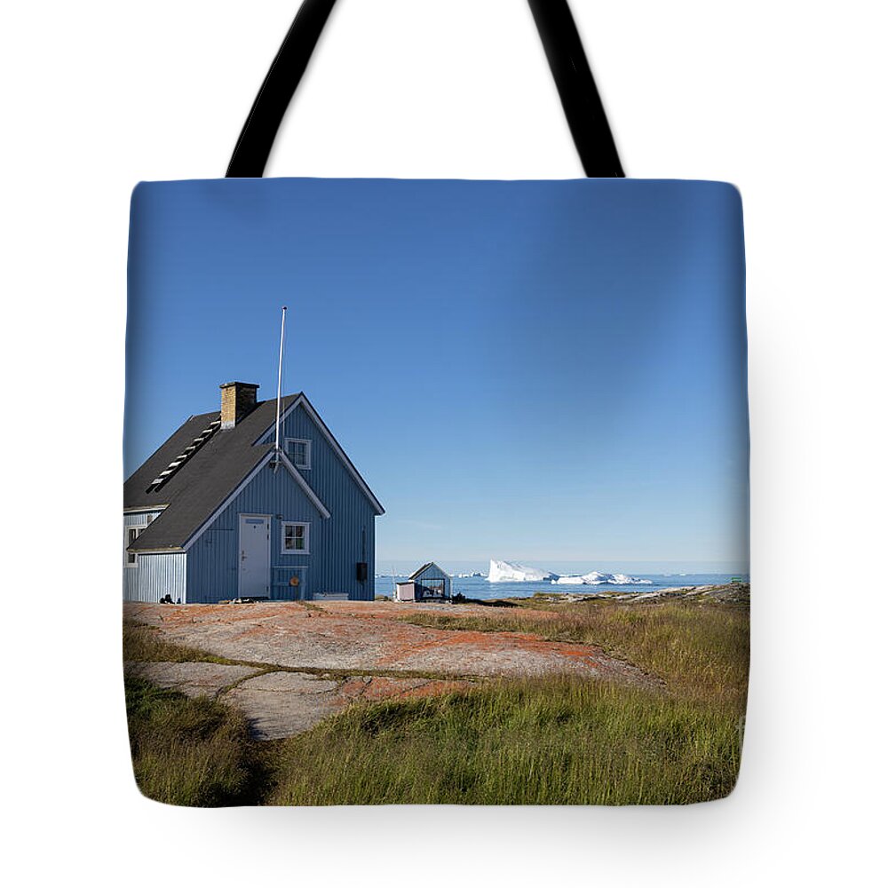 Oqaatsut Tote Bag featuring the photograph Scenic Oqaatsut by Eva Lechner