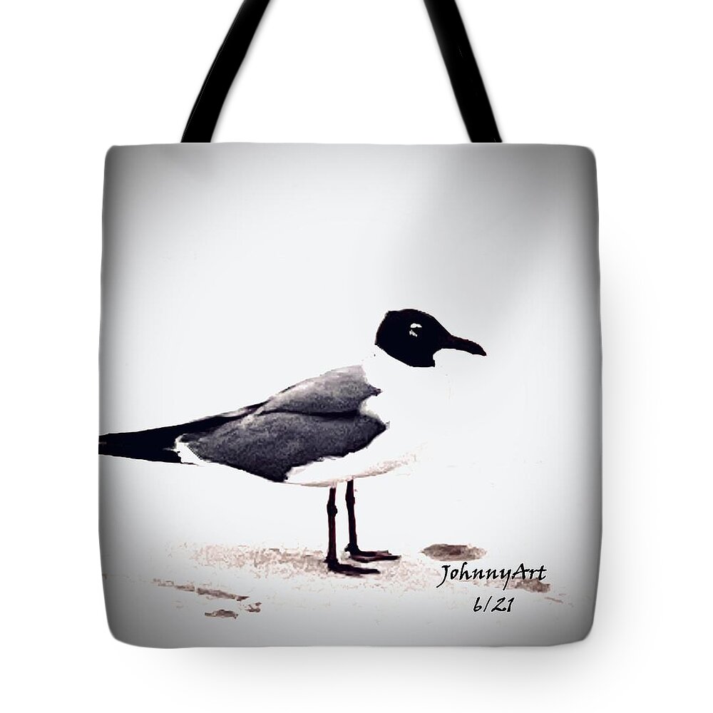 St Augustine Beach Florida Usa Tote Bag featuring the photograph Sea Birds by John Anderson
