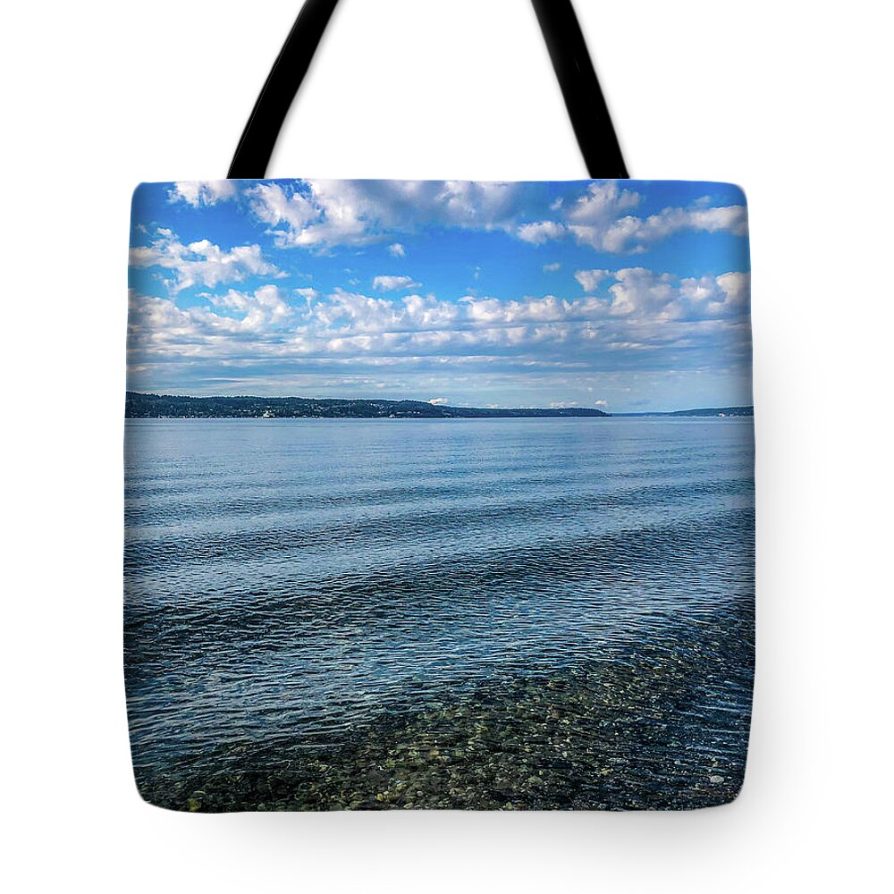 Seashore Tote Bag featuring the photograph Seashore by Anamar Pictures