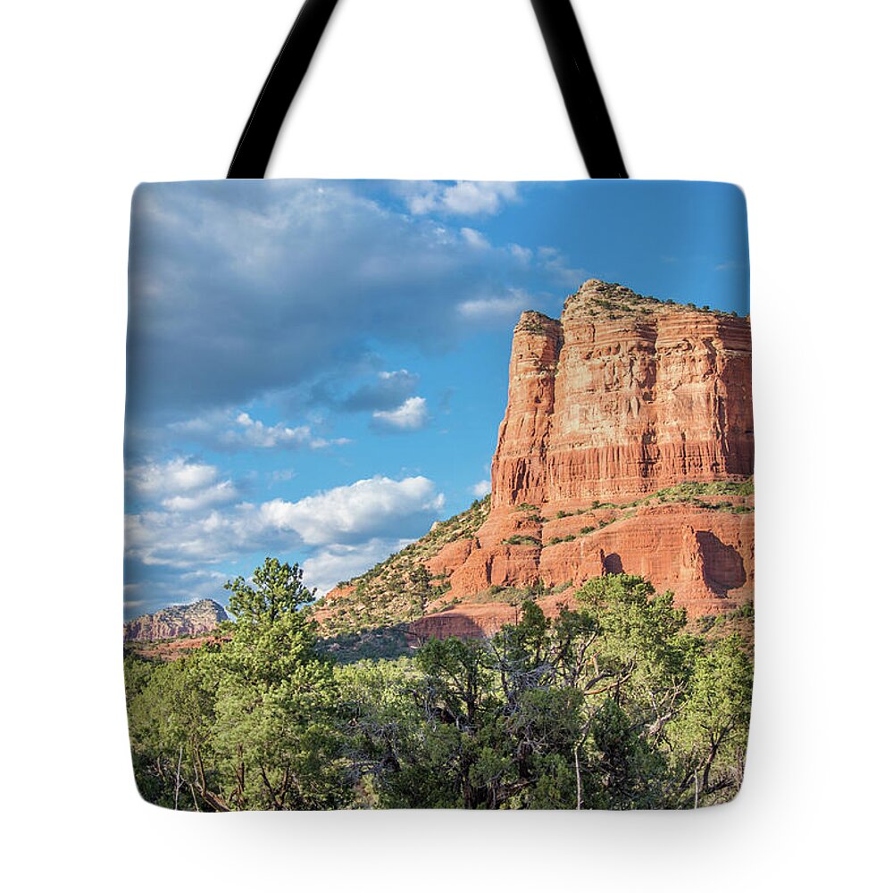 Rock Formations Tote Bag featuring the photograph Sedona, Arizona by Segura Shaw Photography