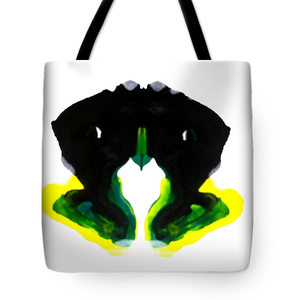 Statement Tote Bag featuring the painting Serpent Security by Stephenie Zagorski