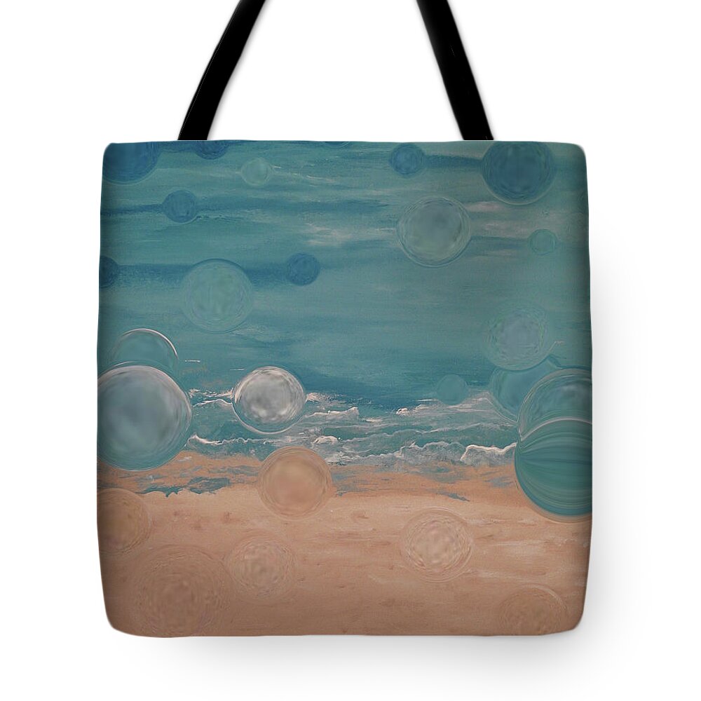 A-fine-art Tote Bag featuring the painting Set Yourself Free by Catalina Walker