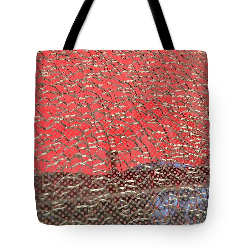 Shattered Tote Bag featuring the photograph Shattered Series 1-2 by J Doyne Miller