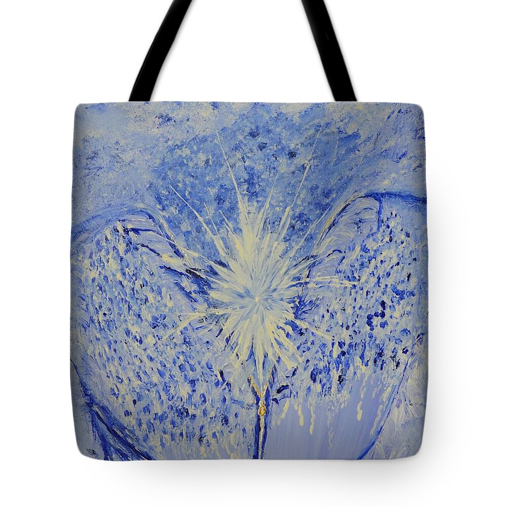  Tote Bag featuring the painting Shed by Christina Knight