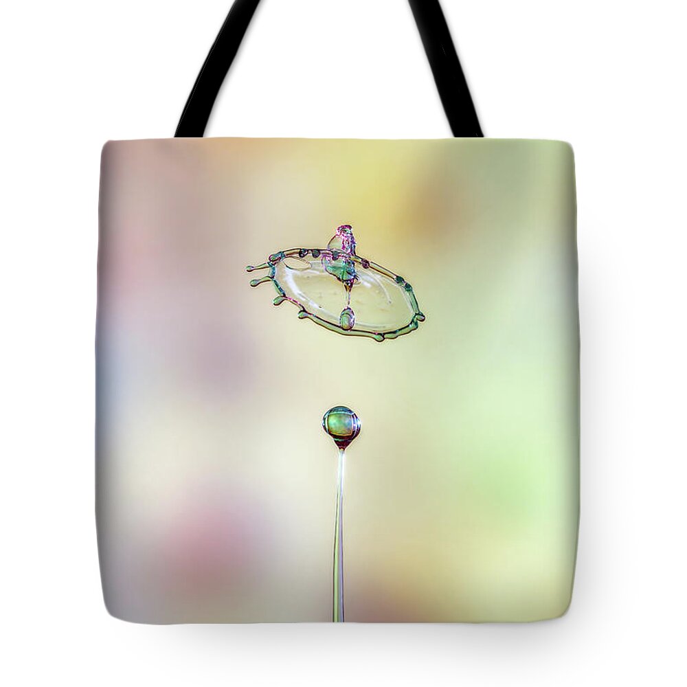 Abstract Tote Bag featuring the photograph Shelter 1 by Sue Leonard